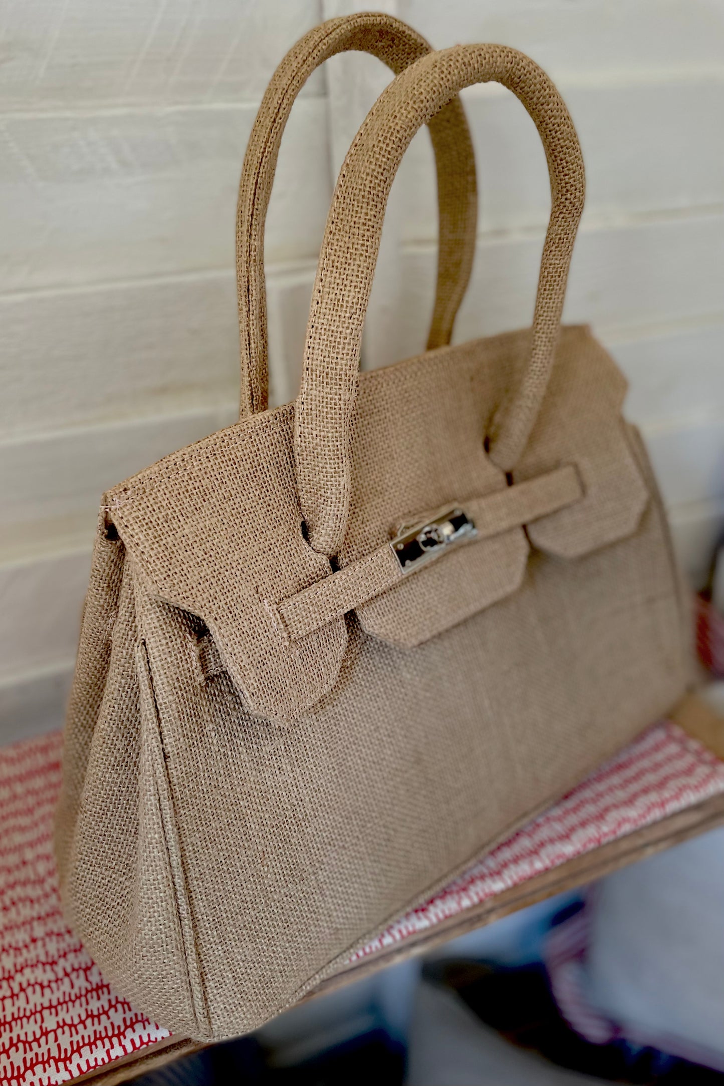 Gifts for Her - Jute Kelly Bag