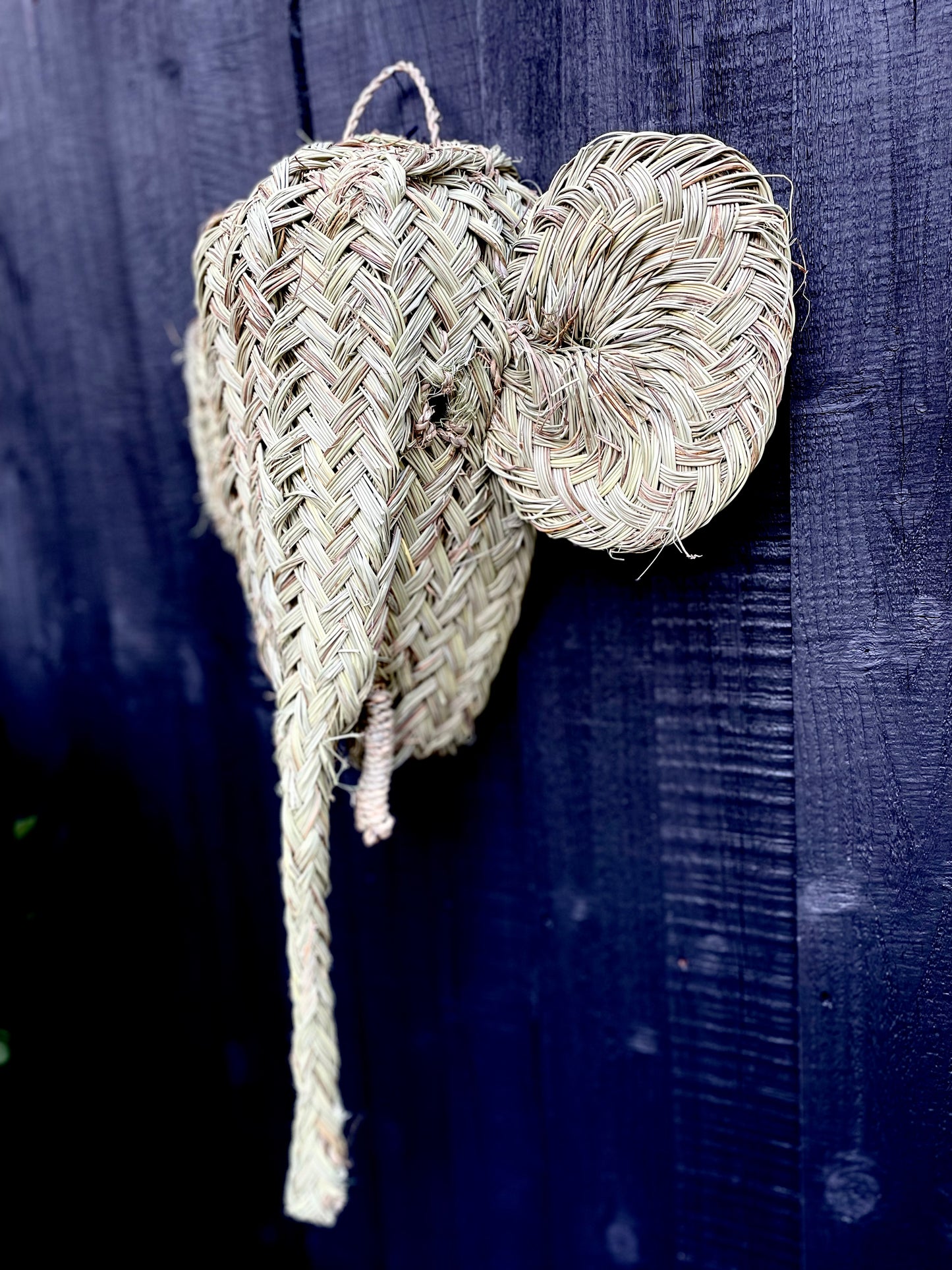 Decorative - Hand Woven Rattan Head - Elephant