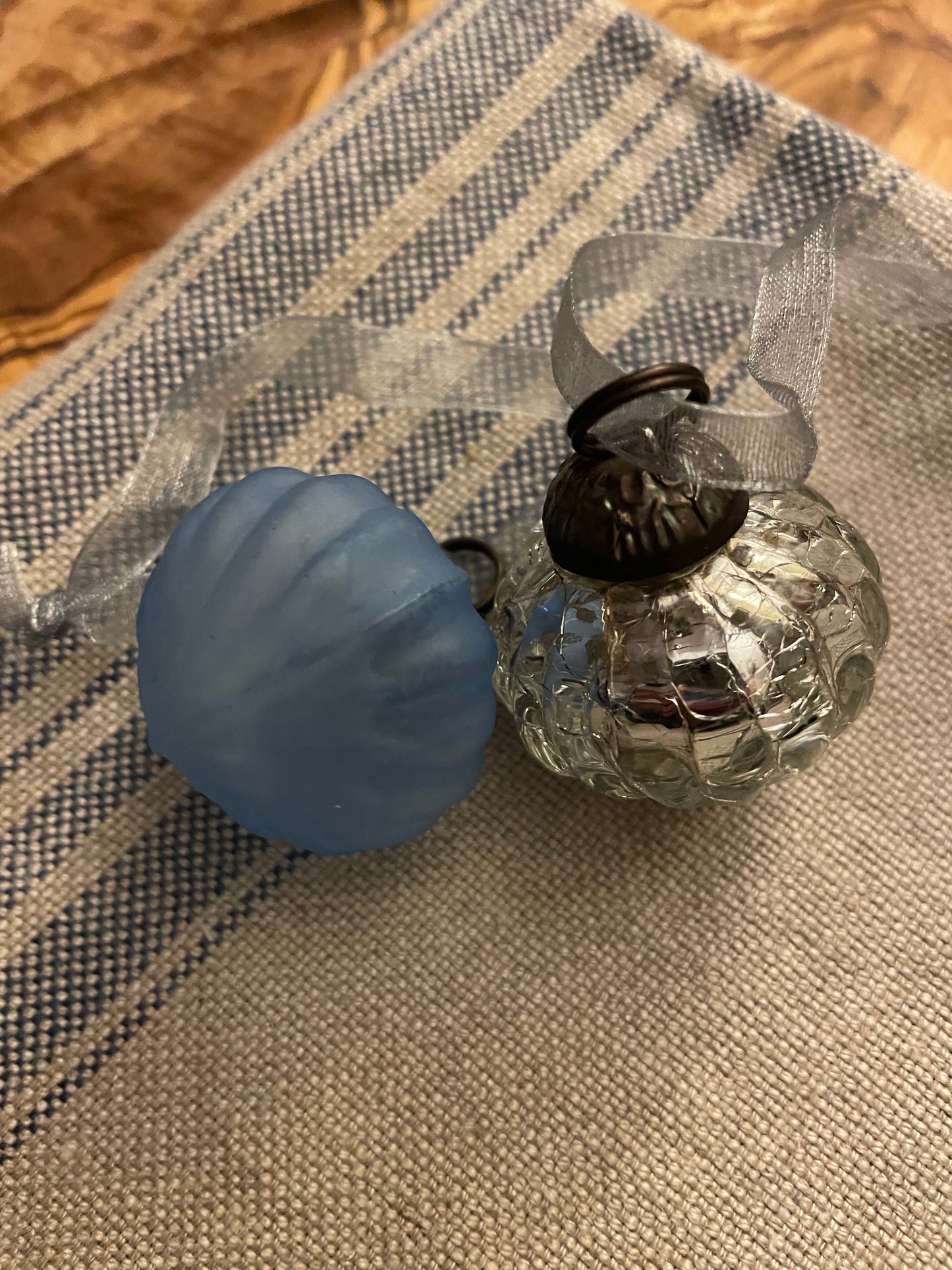 Pick & Mix - Small Glass Baubles - Blues